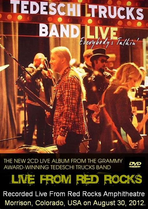 Con Alma De Blues Tedeschi Trucks Band Everybodys Talkin Live From Red Rocks 2012 Dvdrip