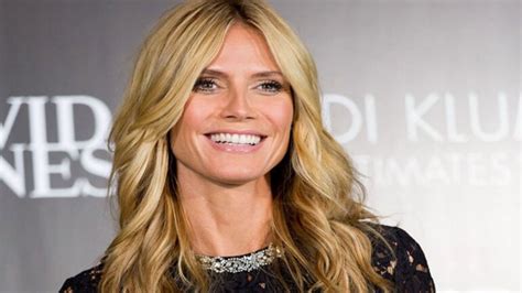 At 42 Heidi Klum Poses Confidently For A New Lingerie Campaign