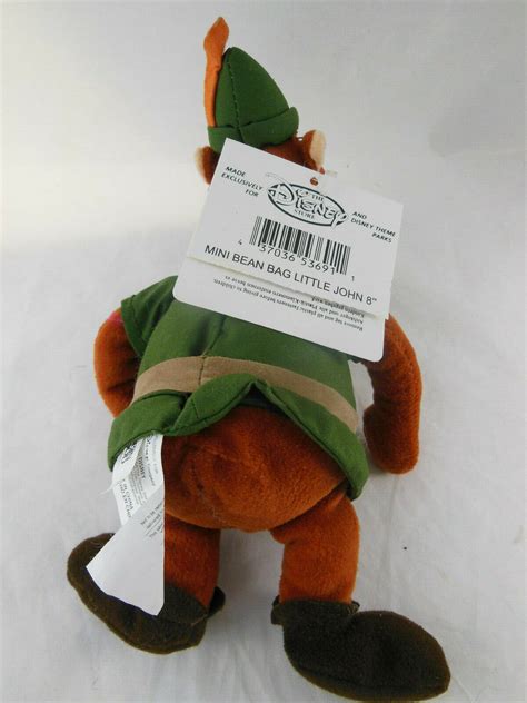 Disney Store Exclusive Robin Hood Little John 8 Plush Bean Bag Toy