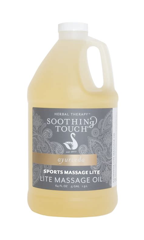 Buy Soothing Touch Sports Massage Lite Oil 1 Gallon Deep Penetration Quick Absorption