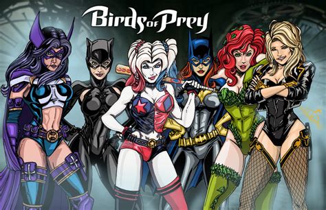 Birds Of Prey And Gotham City Sirens By Clay Patterson On Deviantart