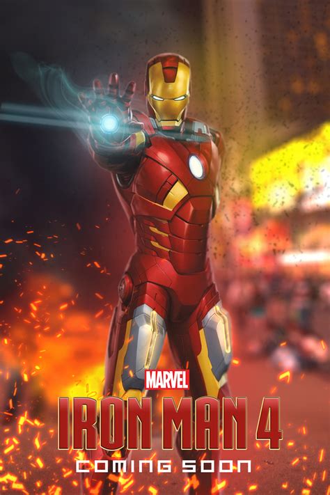 Iron man is a fictional superhero appearing in american comic books published by marvel comics. Iron Man 4 Movie Poster by HelmiF1 on DeviantArt