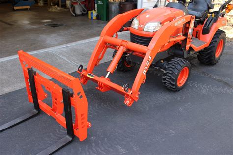 Kubota Bx 36 Quick Attach Ai2 Pallet Forks Attachments Ai2 Products