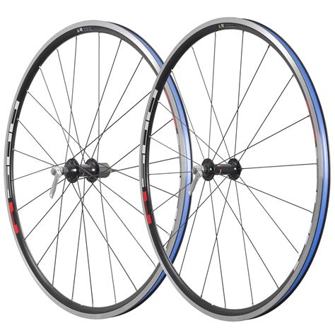 Shimano Wh R501 Wheel Set Black With Red Sticker Uk Sports