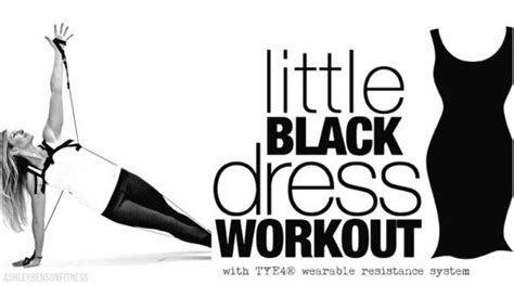 Little Black Dress Fitness Challenge Workout Challenge Little Black