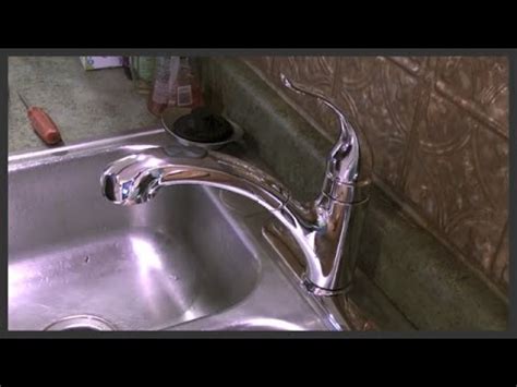 You should know how to replace kitchen faucet yourself. Kitchen faucet replacement - YouTube