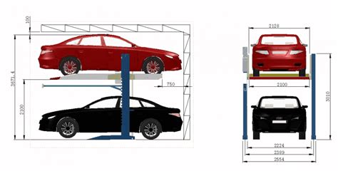 Sistema De Estacionamientos Para Autos D1 Max 2300 Trax Park