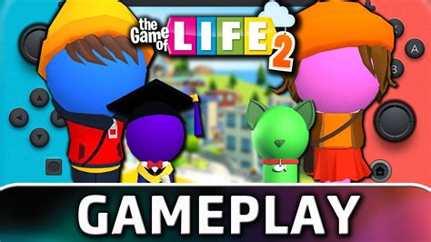 The Game Of Life 2 Nintendo Switch Gameplay Youtube