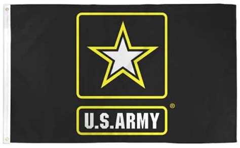 Us Army Polyester Flag 3x5 Military Depot