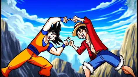 Luffy And Goku Fusion