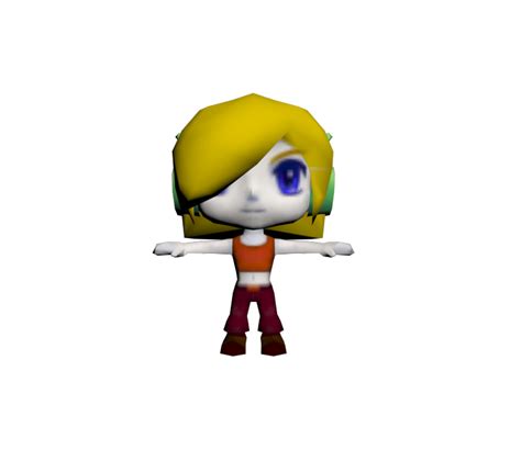 3ds Cave Story 3d Curly Brace The Models Resource