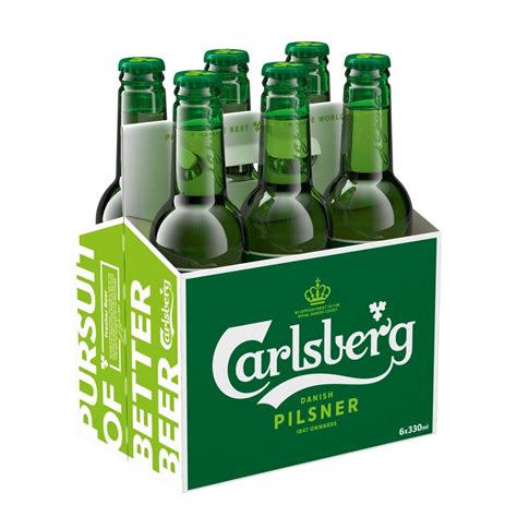 Carlsberg 6 Pack Bottles Colonial Spirits