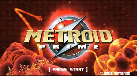 Metroid Prime Hd Intro Title Screen Youtube