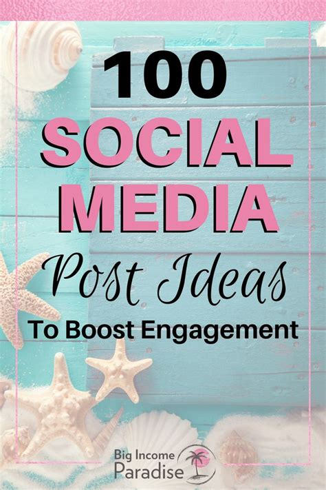 100 Social Media Engagement Post Ideas Social Media Engagement