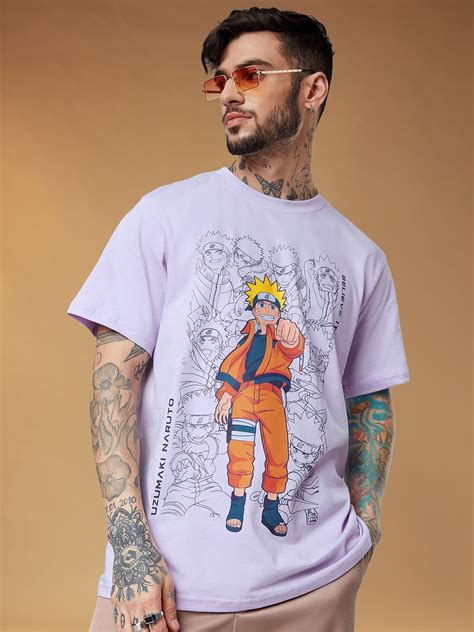 Buy Naruto Uzumaki Men Relaxed Fit T Shirt Online