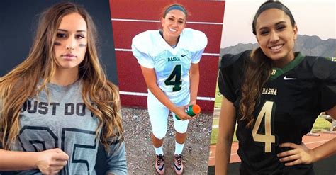Becca Longo Could Be The Nfls First Female Football Player