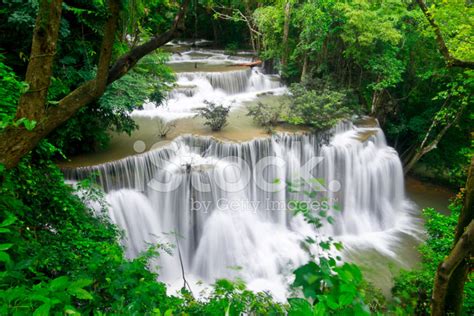 Deep Forest Waterfall In Thailand Stock Photo Royalty Free Freeimages