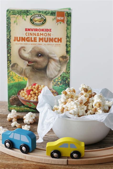 White Chocolate Jungle Munch Popcorn You Can Use Any Envirokidz Cereal
