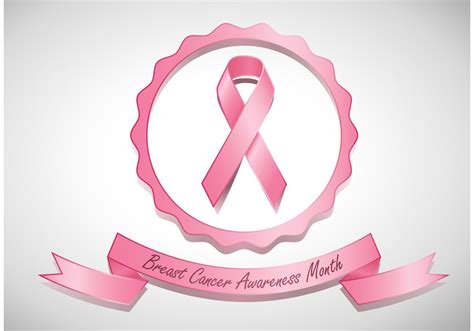 Breast Cancer Awareness Ribbon Vector Download Free Vector Art Stock