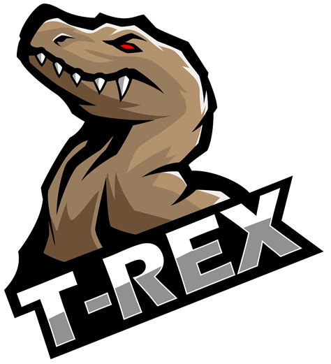 T Rex Esport Mascot Logo Design By Visink Thehungryjpeg