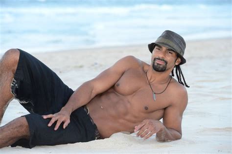 I M A Celebrity S David Haye Shows Off His Sexy Muscles But Says He S