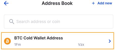 Coinspot Mobile App How To Save Your Wallet Addresses Coinspot