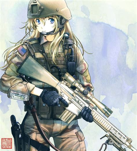 1653 Best Anime Girl Gun Images On Pinterest