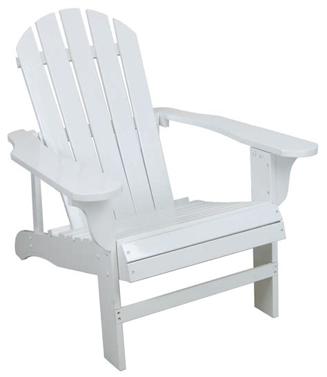 White Adirondack Chair Leigh Country