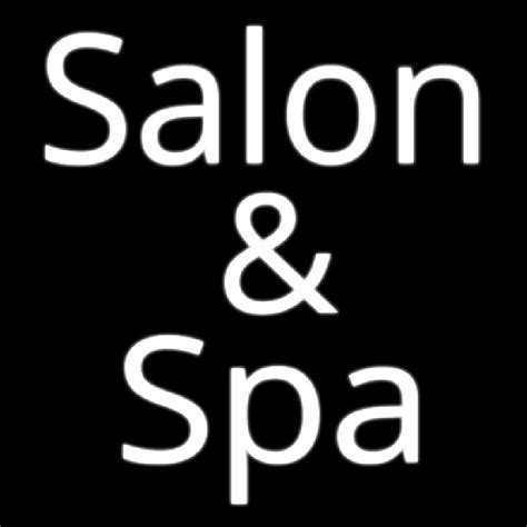 Custom Salon And Spa Neon Sign Usa Custom Neon Signs Shop Neon