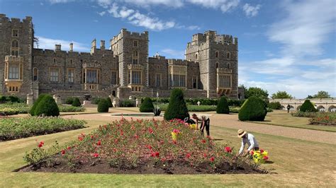 Windsor Castles East Terrace Garden Opens To The Public For The First