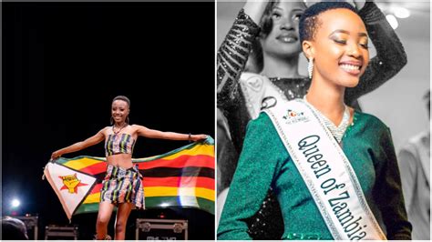 zimbabwean beauty nokutenda marumbwa crowned miss queen of zambia 2022