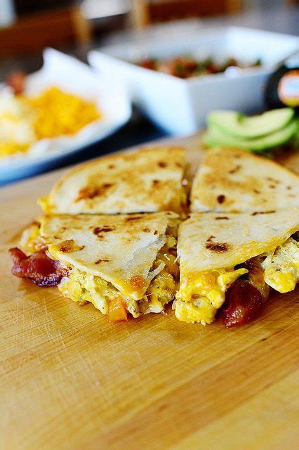 Bacon Egg And Cheese Quesadilla Off The Cook