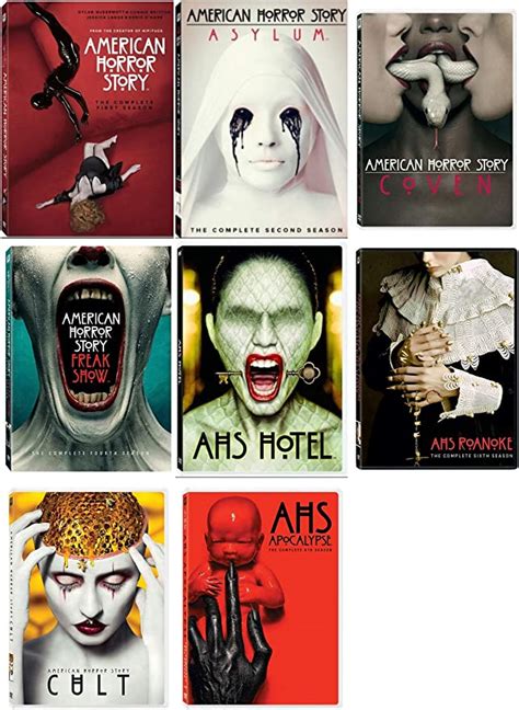 American Horror Story Seasons Complete Series Dvd Bundle Disc Set Amazon Ca Movies