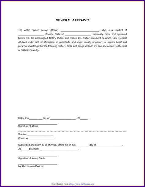 Printable Affidavit Template South Africa Templates 2 Resume Examples