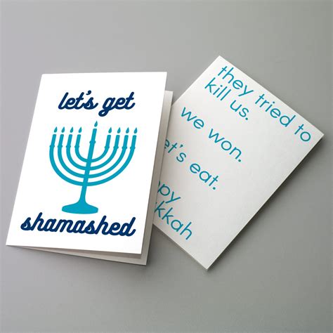 Hanukkah Cards Funny Adult Greetings 24 Pack Of Jewnicorn Get Lit
