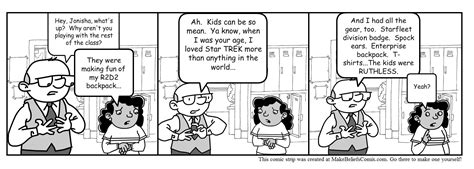 Classroom Comic Strip