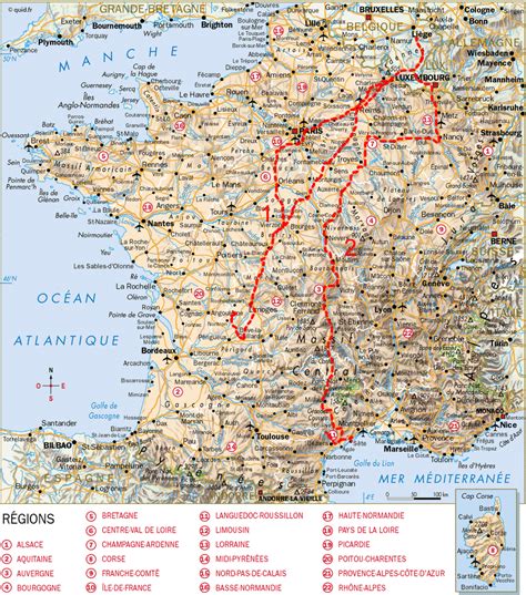 Carte Autoroute De France Michelin My Blog