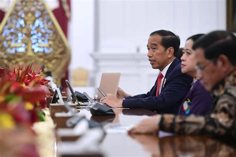 FOTO Presiden Jokowi Terima Kunjungan Kehormatan Ketua Parlemen