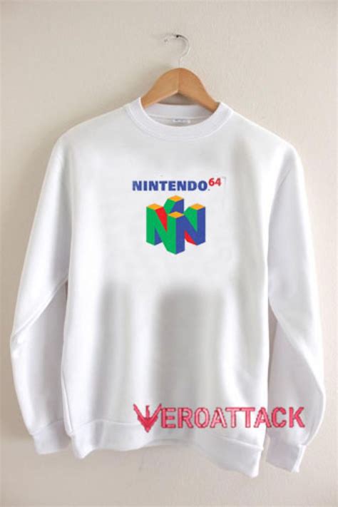 Nintendo 64 Classic Logo Unisex Sweatshirts Price 2500 Graphictshirt