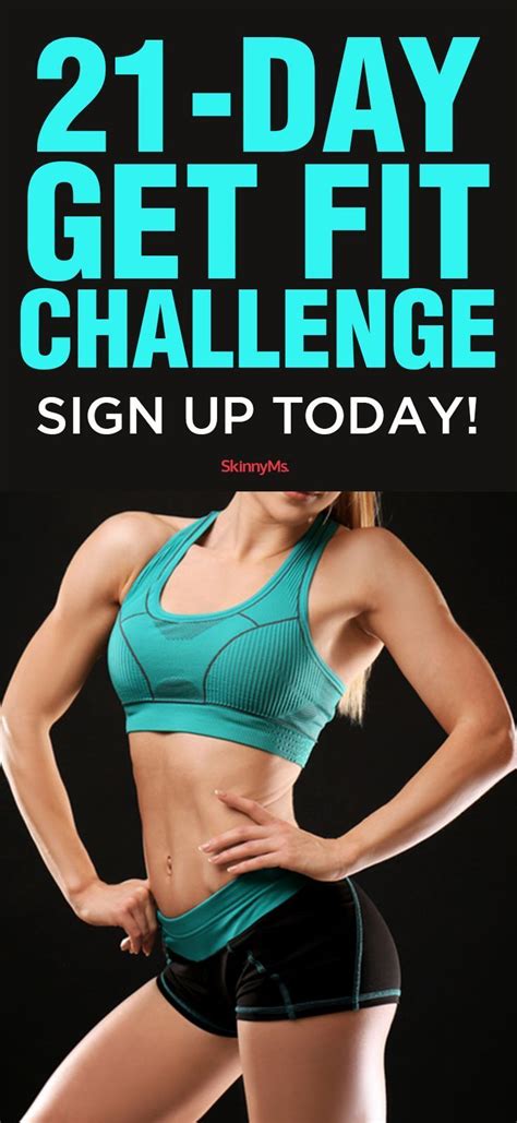 21 Day Get Fit Challenge Best Workout Plan Workout Plan For Women