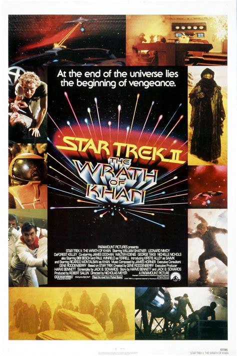 Star Trek Ii The Wrath Of Khan 1982 80s Movie Posters Original