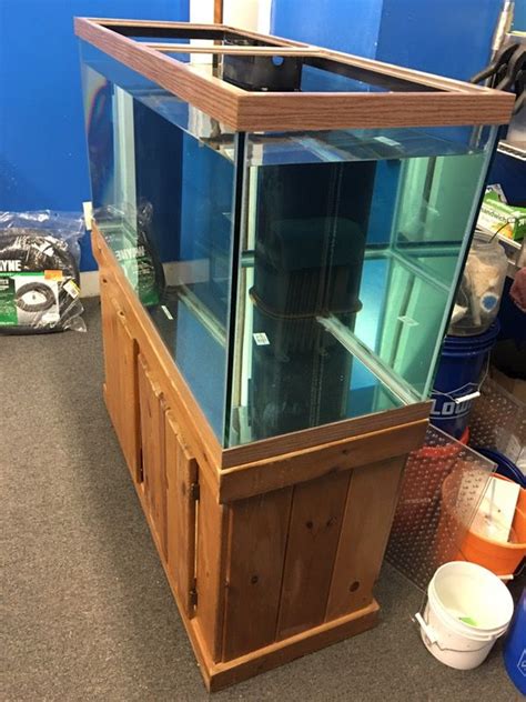 90 Gallon Reef Ready Aquarium Fish Tank And Stand 250 For Sale In