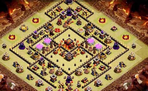 Coc th9 top 2 farmig base (dark elixir gold base) town hall 9 clash of clans. 10 Base War TH 10 Terkuat 2020 (Anti Bintang 2) - Coc ...