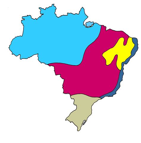 Mapa Do Brasil Colorido Para Imprimir Vrogue Co