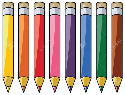 Pencil Clipart Vector And Free Download The Graphic Cave Image 1574