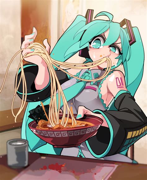 Bongfill Hatsune Miku Vocaloid Absurdres Highres 1girl Ahoge Ai Drawing Anime Characters