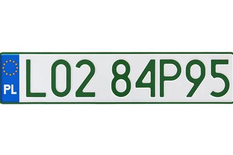 Nowe tablice rejestracyjne w Polsce Dla kogo są i co oznaczają zielone
