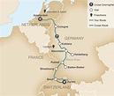 Rhine River Europe Map: A Guide To Exploring The Scenic River - World ...