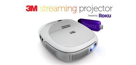 Introducing The 3m Streaming Projector Powered By The Roku