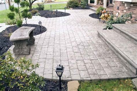 Top 50 Best Stamped Concrete Patio Ideas Outdoor Space Designs